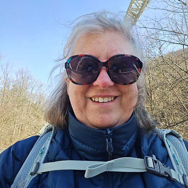 Selfie on Day 1 of Hiking Training